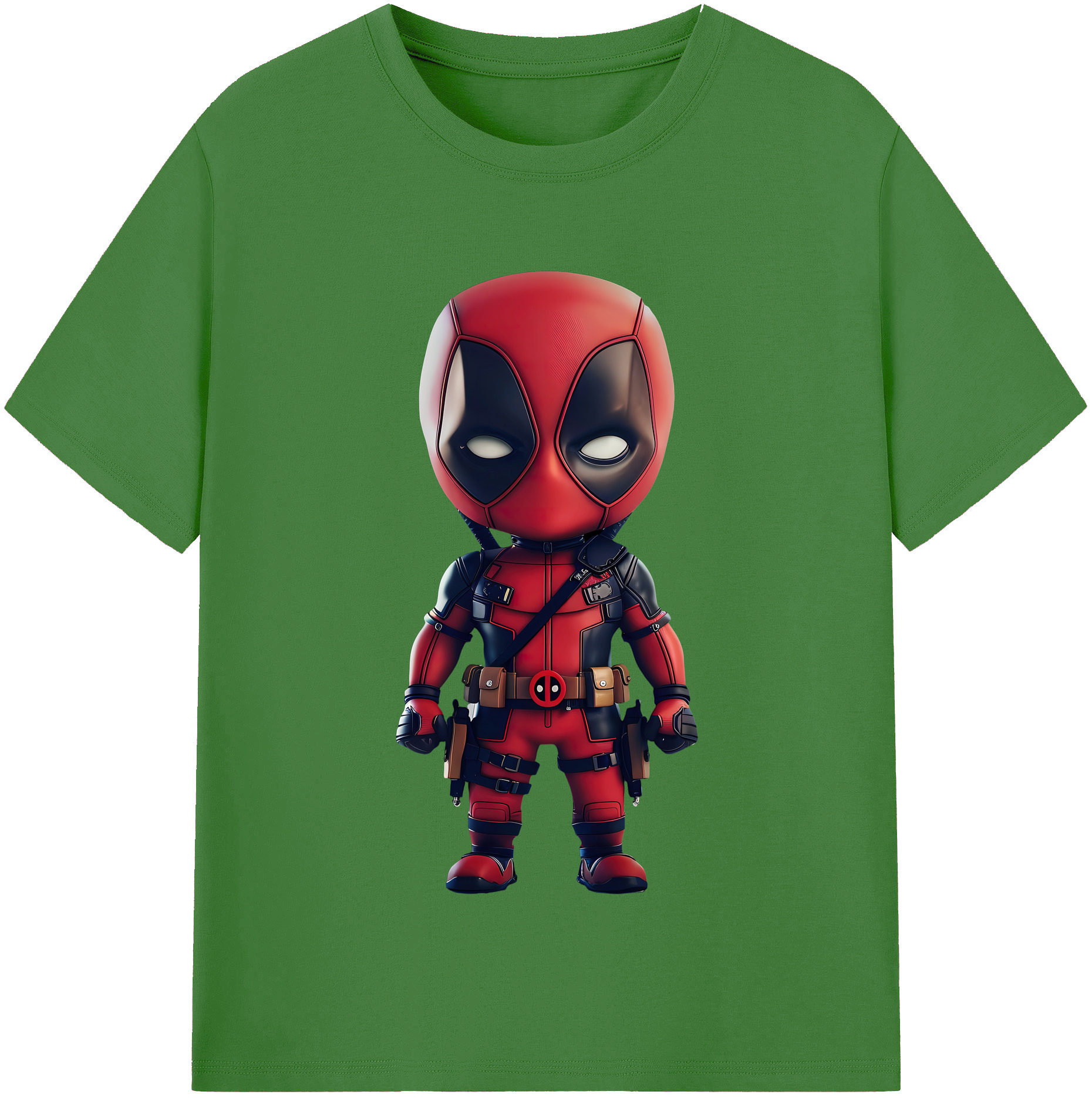 （画像用） Deadpool デッドプール レディースカジュアルプリントTシャツ（綿100％）
